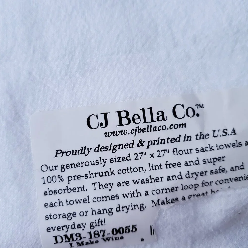Designer tea towel